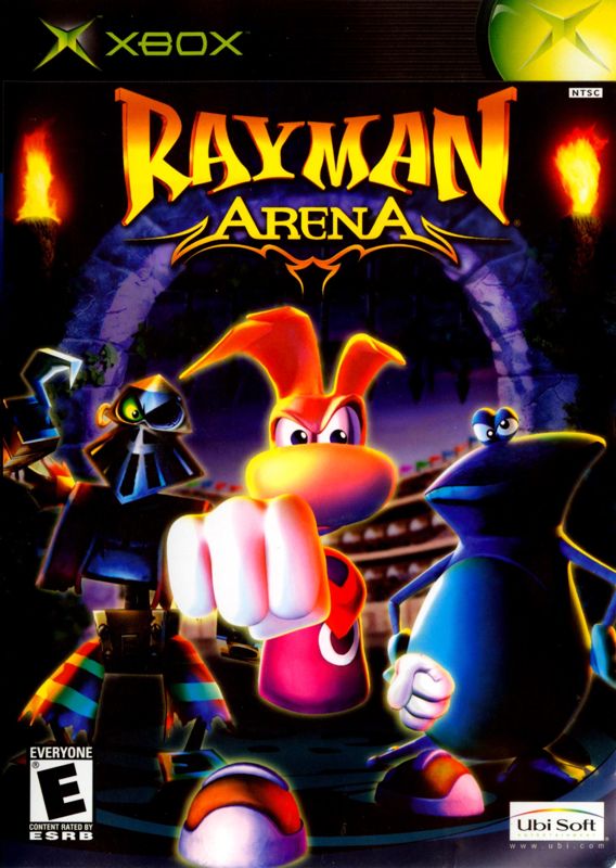 Rayman Arena box art for Xbox